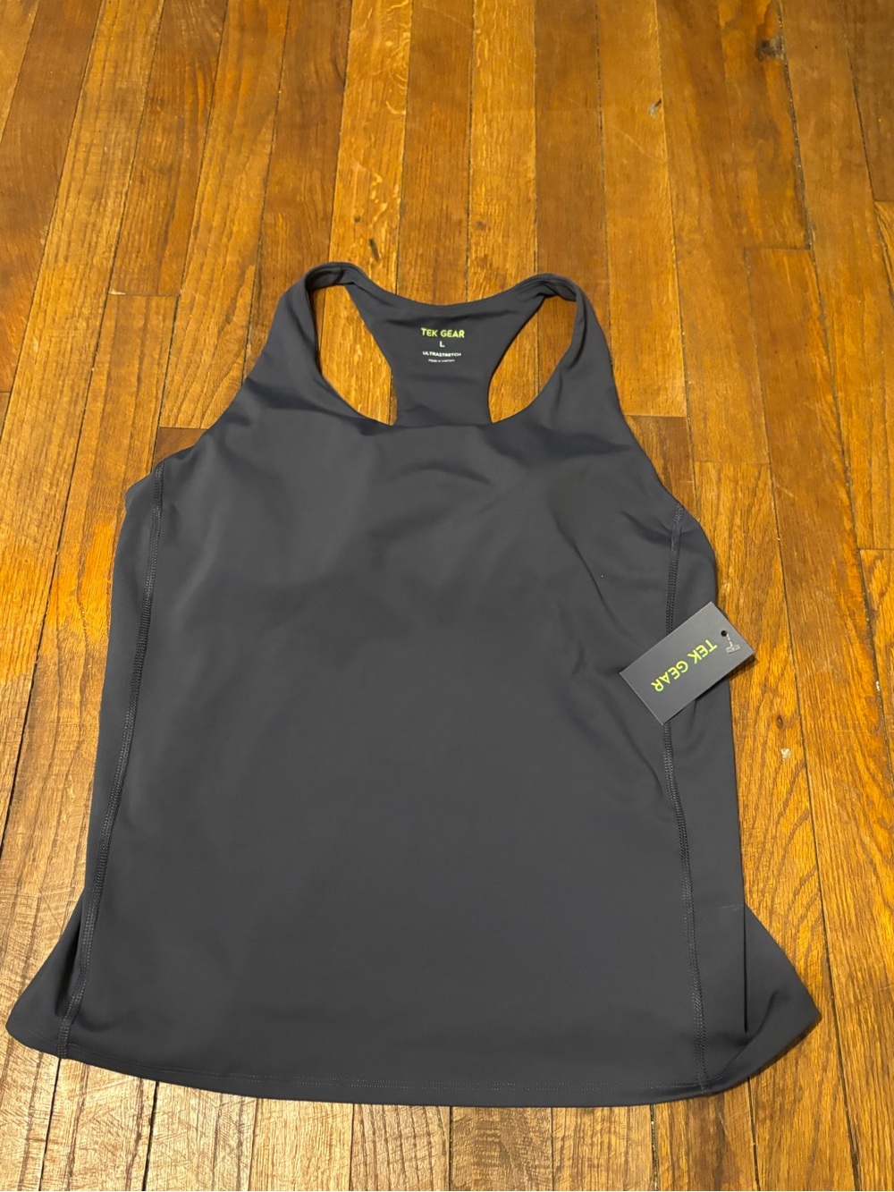 Tek Gear Women's Dark Gray Racerback Workout Tank
